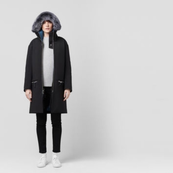 BLACK PARKA by THE ARRIVALS - XS - Picture 6 of 6